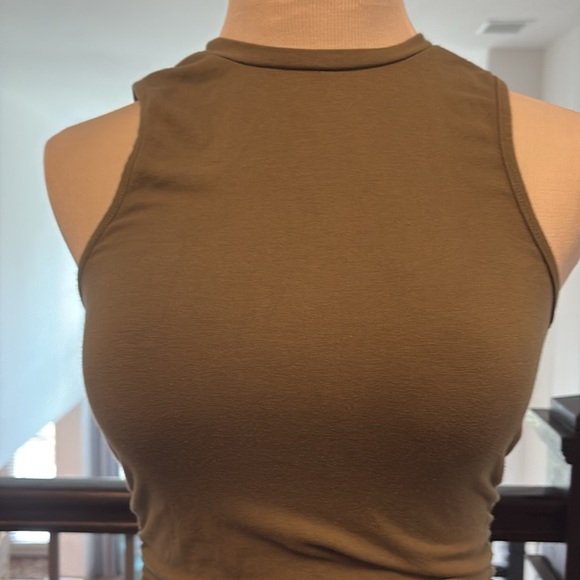 Fashion Nova Military Green Bodycon Dress - Picture 3 of 4